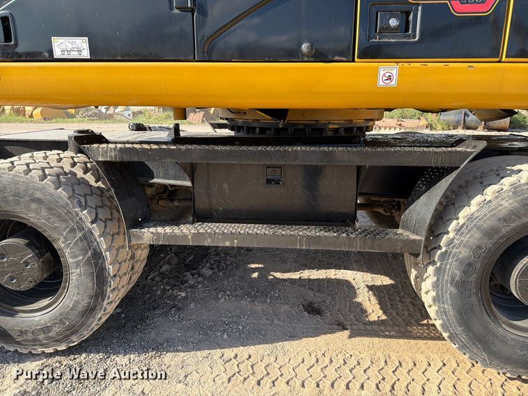 image for item ED5963 2011 Caterpillar M318D wheeled excavator