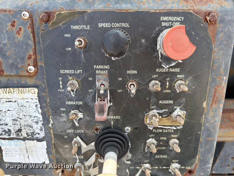 image for item ED5965 2003 Roadtec SP-100B paver