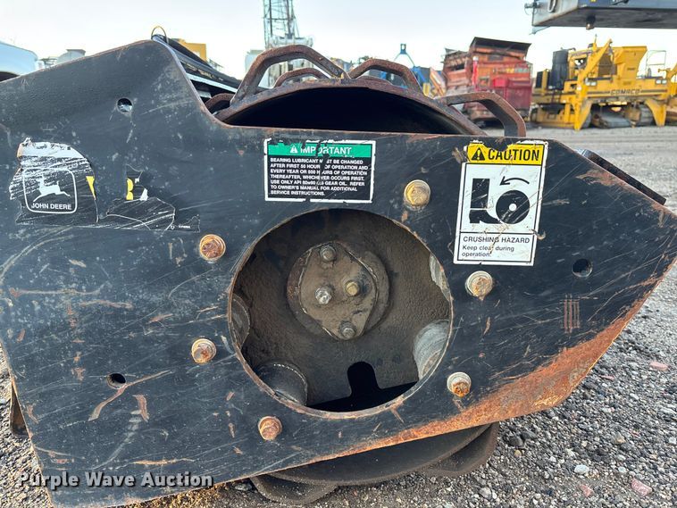 image for item EE4051 John Deere HE200  skid steer vibratory drum roller
