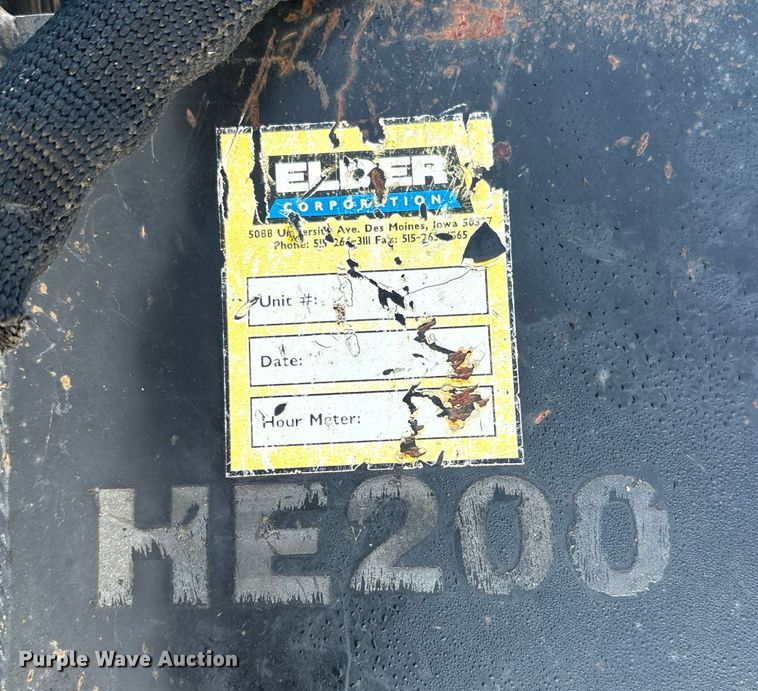 image for item EE4051 John Deere HE200  skid steer vibratory drum roller