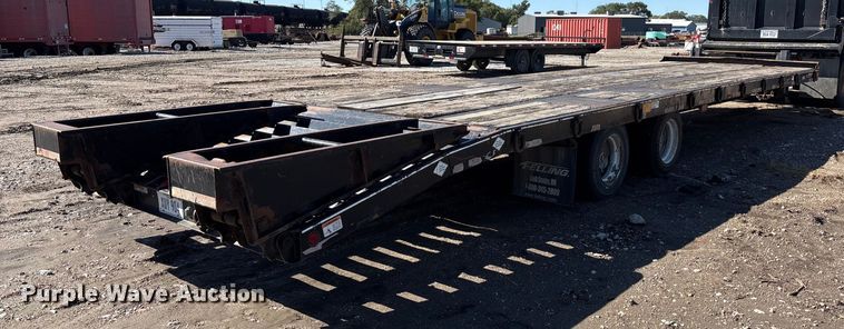 image for item EE4056 2016 Felling Trailers FT-40-2 LP equipment trailer