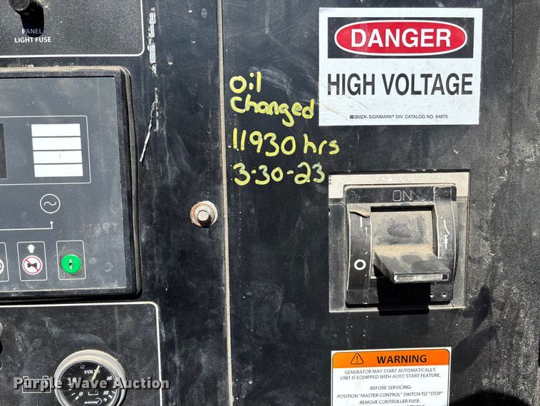 image for item EE4059 2006 Baldor TS250T generator