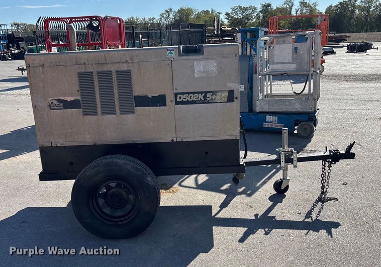 image for item EE4082 Miller D502K 5+20 CC/CV DC diesel welder welder/generator