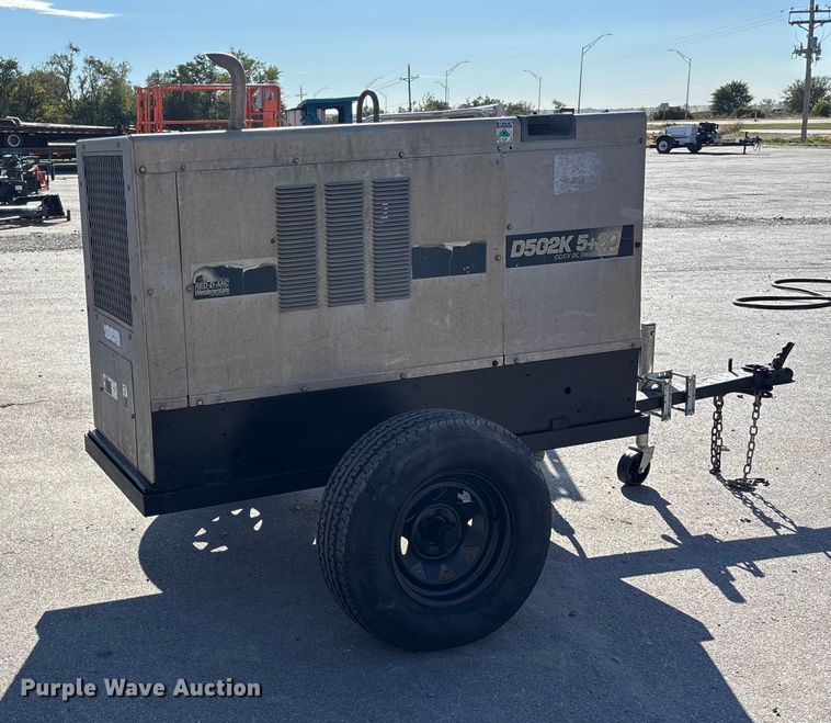 image for item EE4082 Miller D502K 5+20 CC/CV DC diesel welder welder/generator