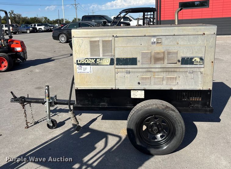 image for item EE4082 Miller D502K 5+20 CC/CV DC diesel welder welder/generator