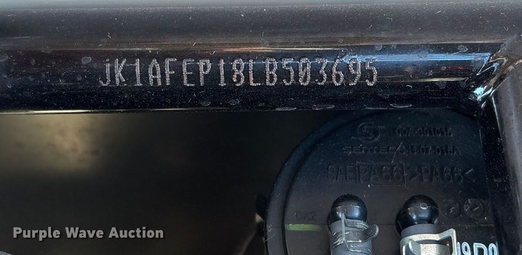 image for item EE4085 2020 Kawasaki Mule 5x utility vehicle