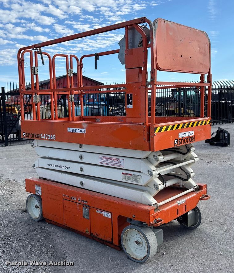 image for item EE4088 2018 Snorkel S4726E scissor lift