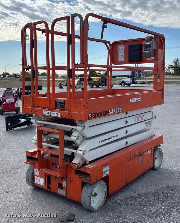 image for item EE4088 2018 Snorkel S4726E scissor lift