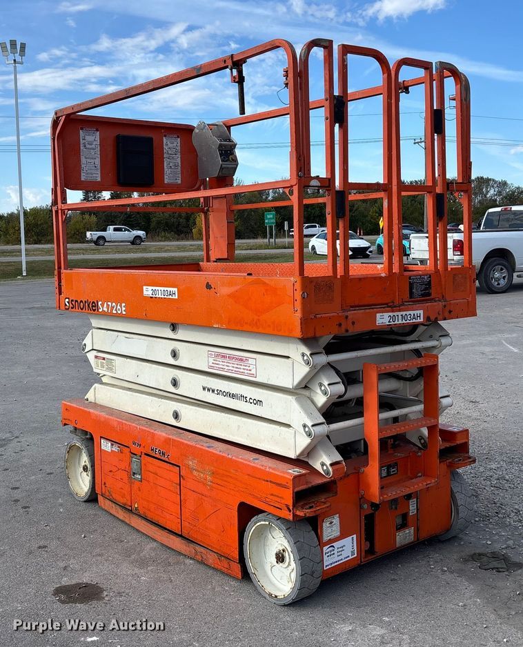 image for item EE4088 2018 Snorkel S4726E scissor lift