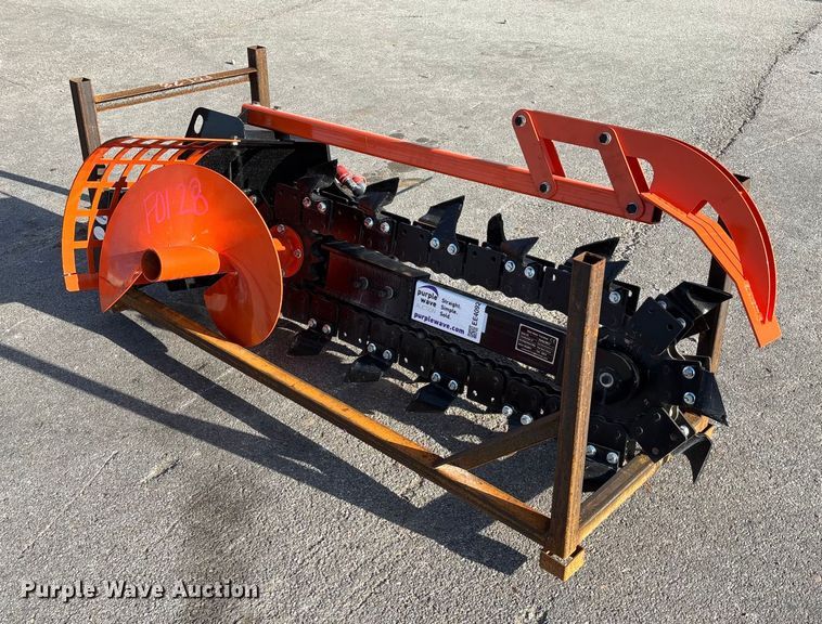 image for item EE4092 2025 MMS X39 compact utility loader trencher