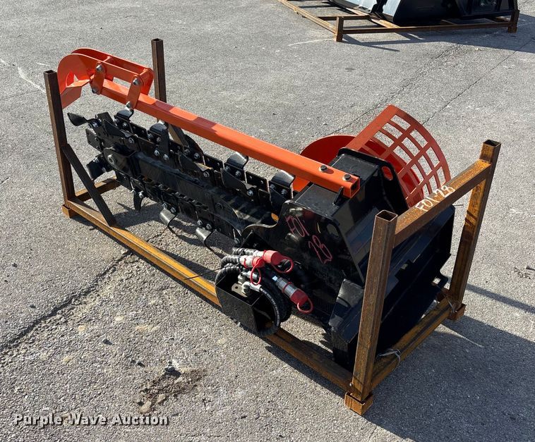 image for item EE4092 2025 MMS X39 compact utility loader trencher