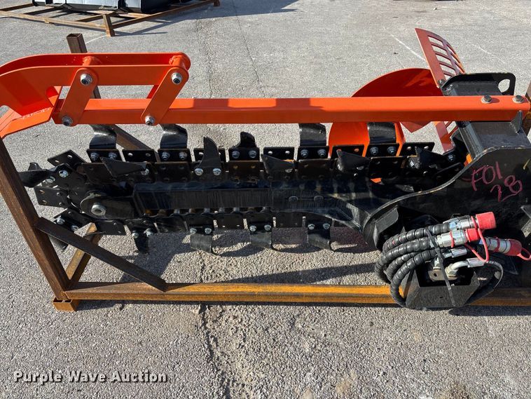 image for item EE4092 2025 MMS X39 compact utility loader trencher