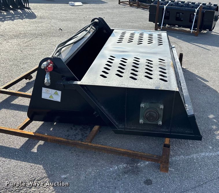 image for item EE4093 2025 GIYI GYRR 78 skid steer power rake