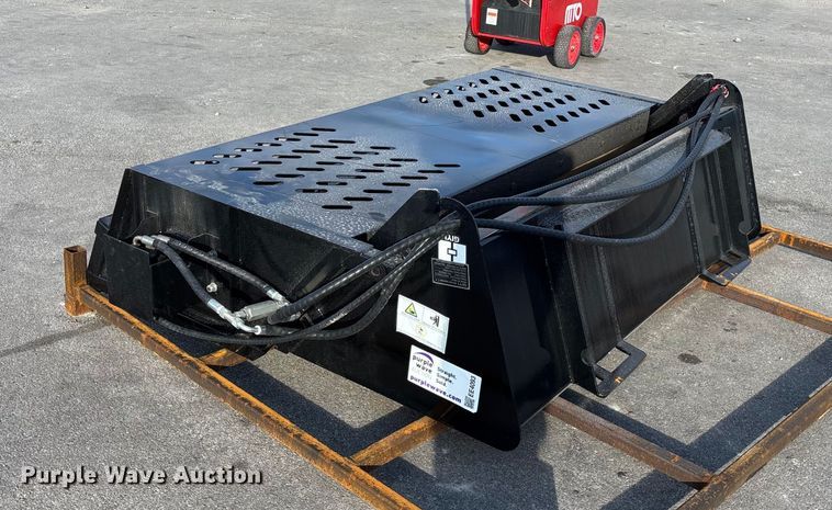 image for item EE4093 2025 GIYI GYRR 78 skid steer power rake