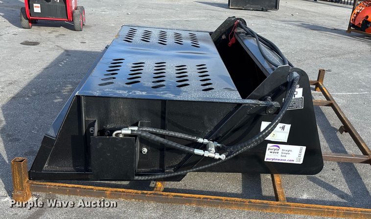 image for item EE4093 2025 GIYI GYRR 78 skid steer power rake