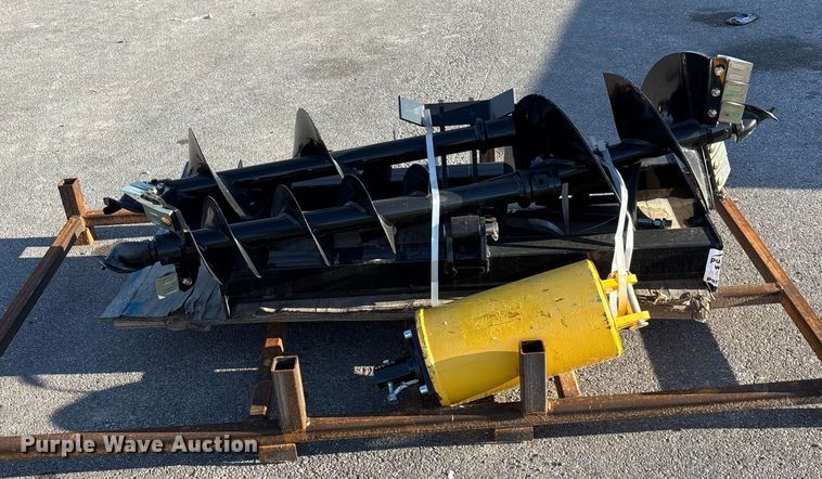 image for item EE4096 Vicsec Post Hole Digger skid steer auger