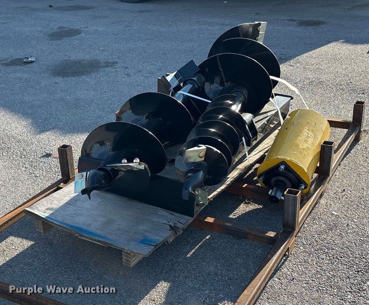 image for item EE4096 Vicsec Post Hole Digger skid steer auger