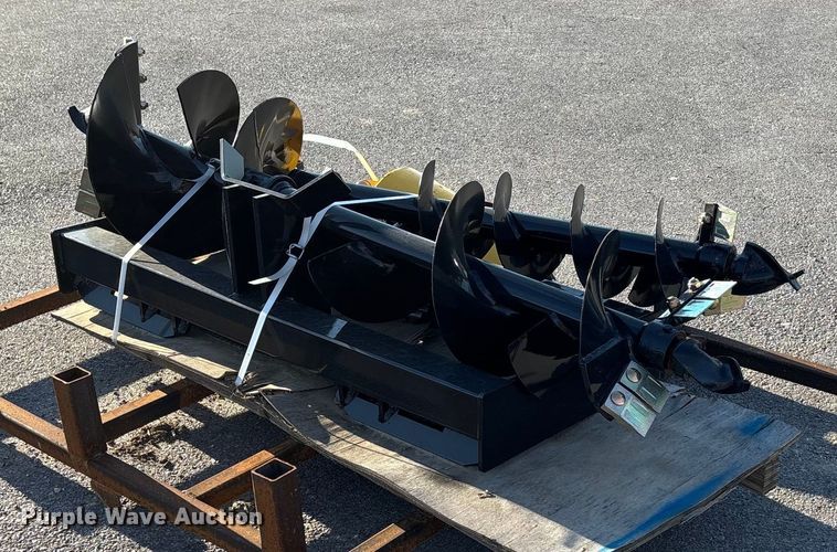 image for item EE4096 Vicsec Post Hole Digger skid steer auger