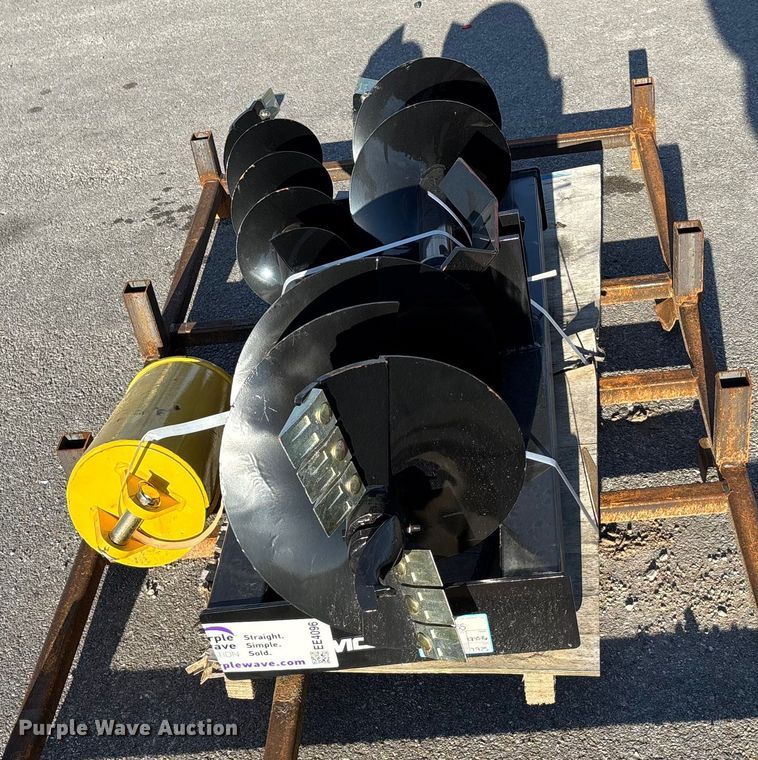 image for item EE4096 Vicsec Post Hole Digger skid steer auger