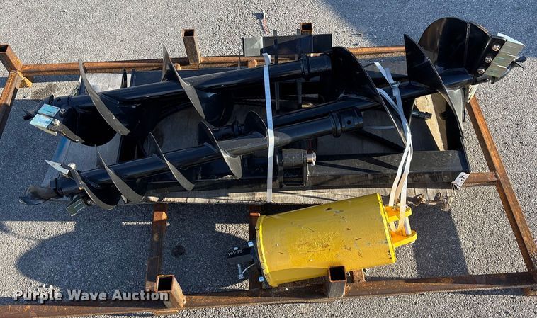 image for item EE4096 Vicsec Post Hole Digger skid steer auger
