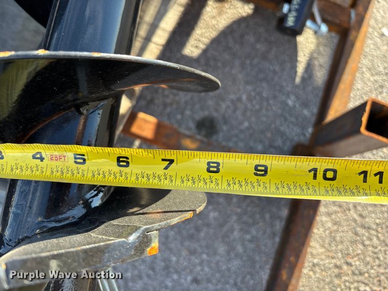 image for item EE4096 Vicsec Post Hole Digger skid steer auger