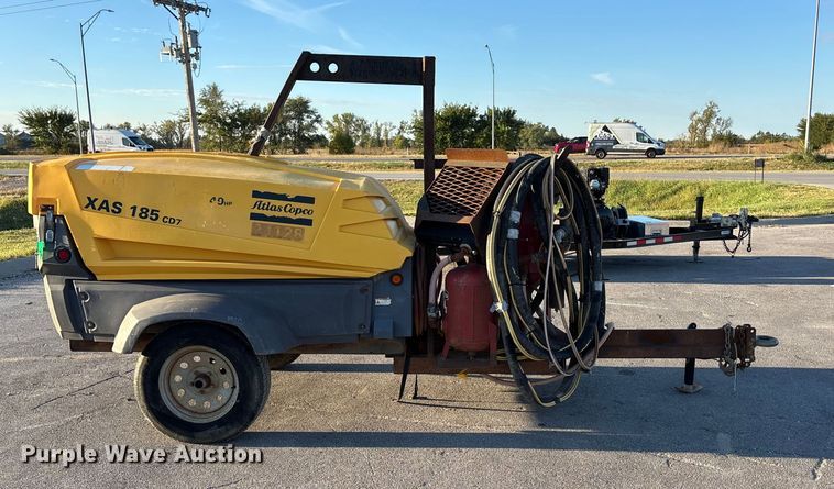 image for item EE4100 Atlas Copco XAS 185 CD7 air compressor