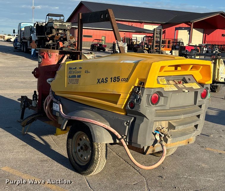 image for item EE4100 Atlas Copco XAS 185 CD7 air compressor