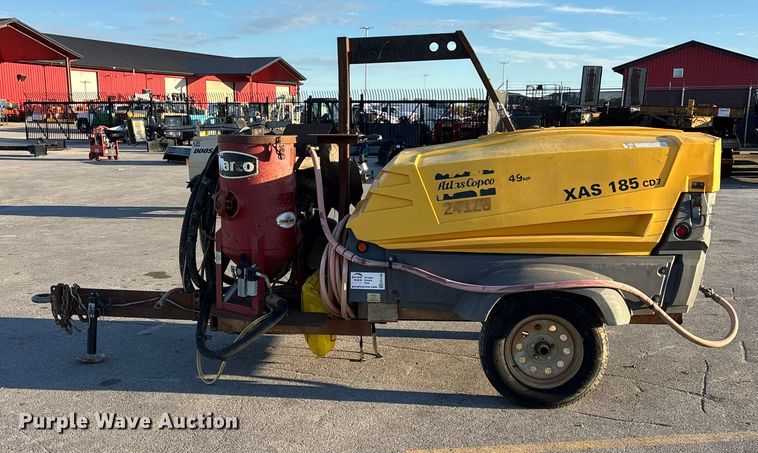 image for item EE4100 Atlas Copco XAS 185 CD7 air compressor