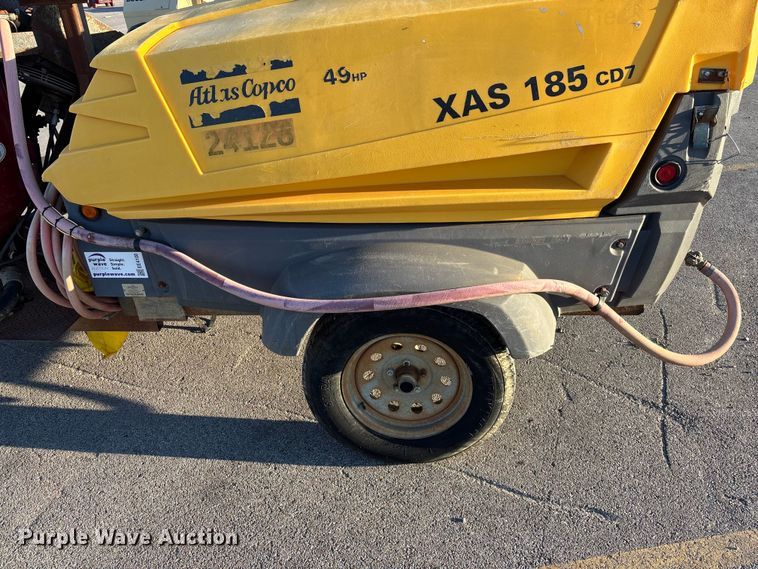 image for item EE4100 Atlas Copco XAS 185 CD7 air compressor