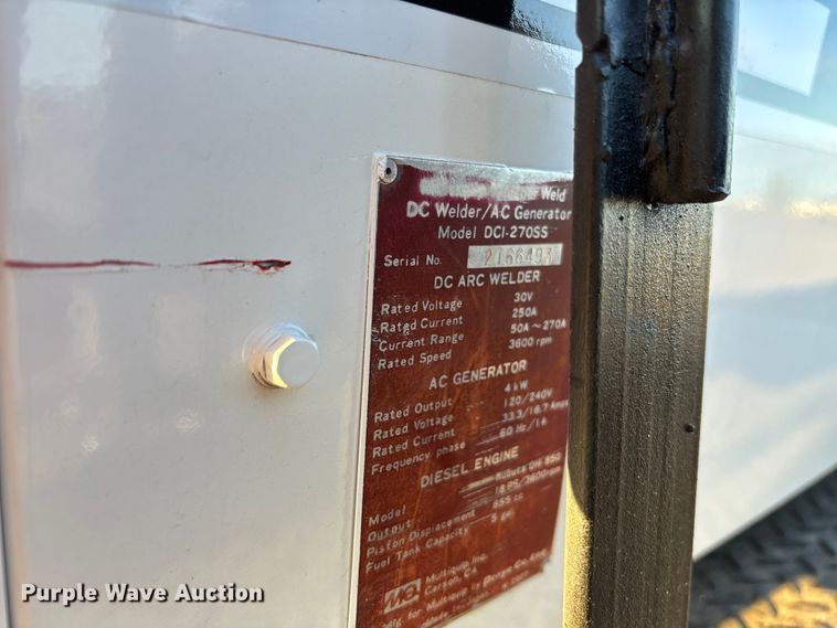 image for item EE4101 MMDI Corp welding trailer