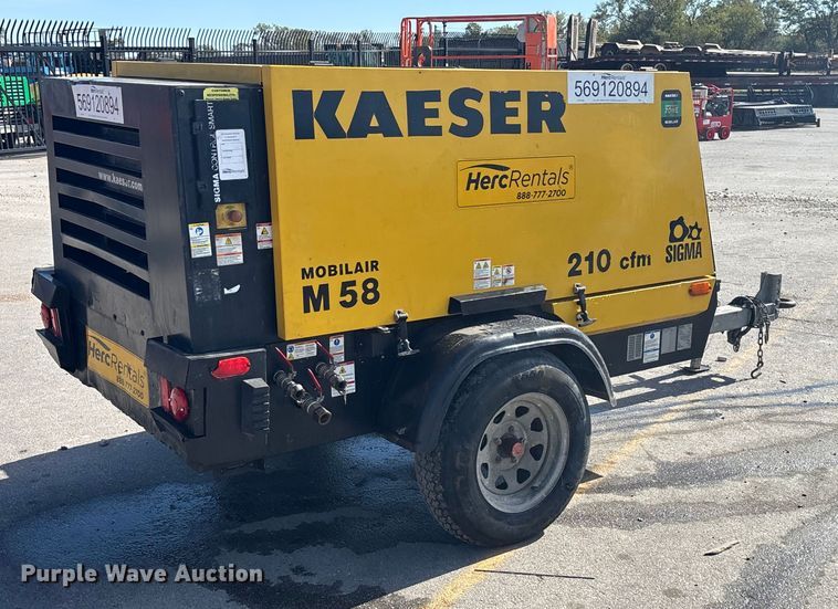 image for item EE4104 2019 Kaeser Mobility M58 air compressor