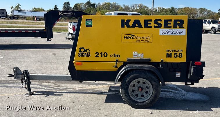 image for item EE4104 2019 Kaeser Mobility M58 air compressor