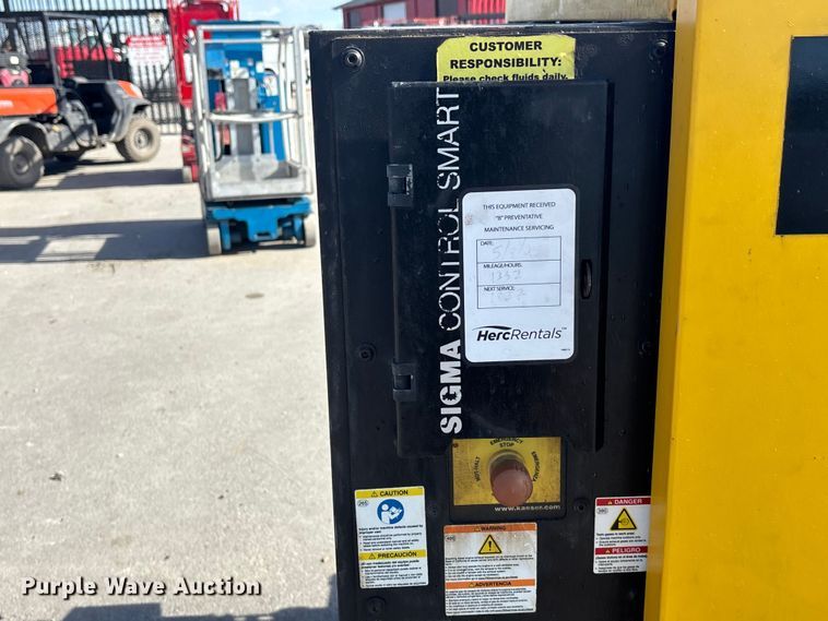 image for item EE4104 2019 Kaeser Mobility M58 air compressor