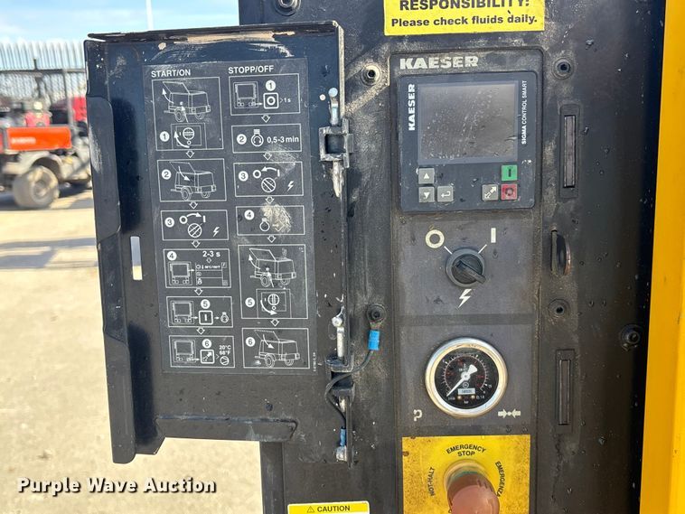 image for item EE4104 2019 Kaeser Mobility M58 air compressor