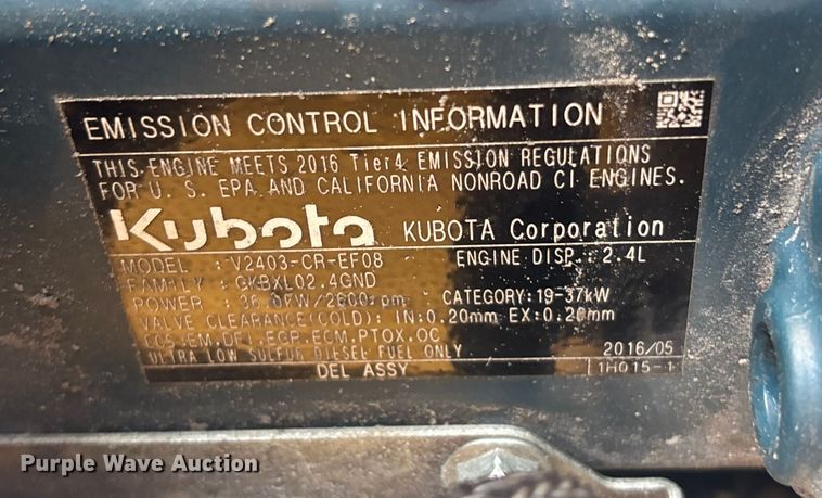 image for item EE4104 2019 Kaeser Mobility M58 air compressor