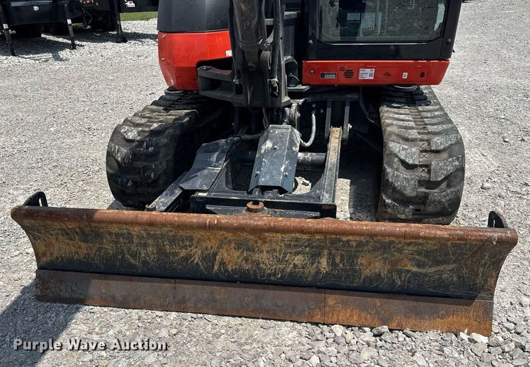 image for item EF2078 2022 Kubota KX080-4 Super Series 2 mini excavator