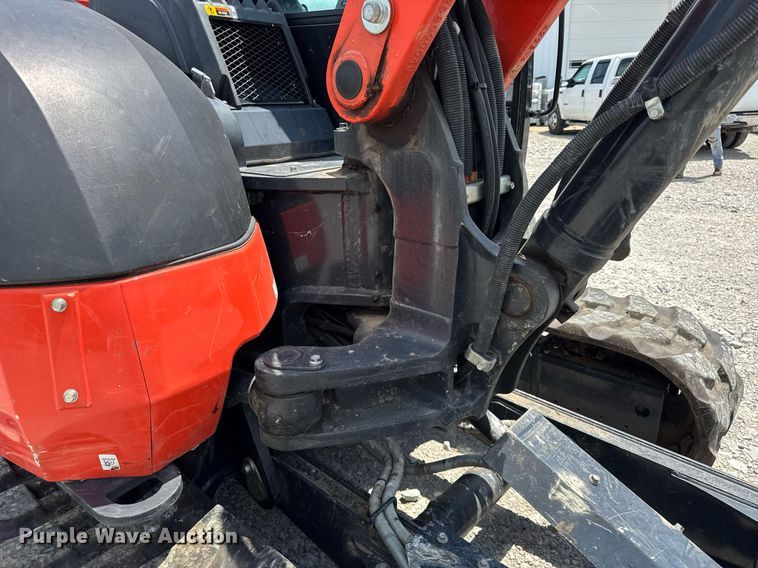 image for item EF2078 2022 Kubota KX080-4 Super Series 2 mini excavator