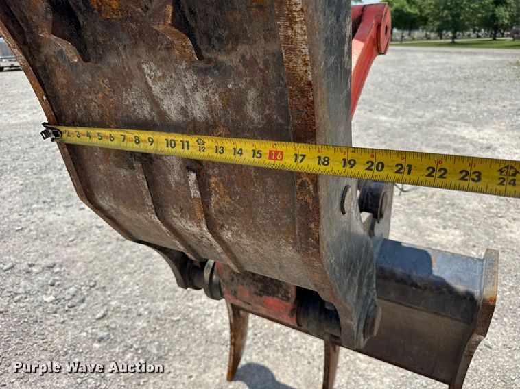 image for item EF2078 2022 Kubota KX080-4 Super Series 2 mini excavator