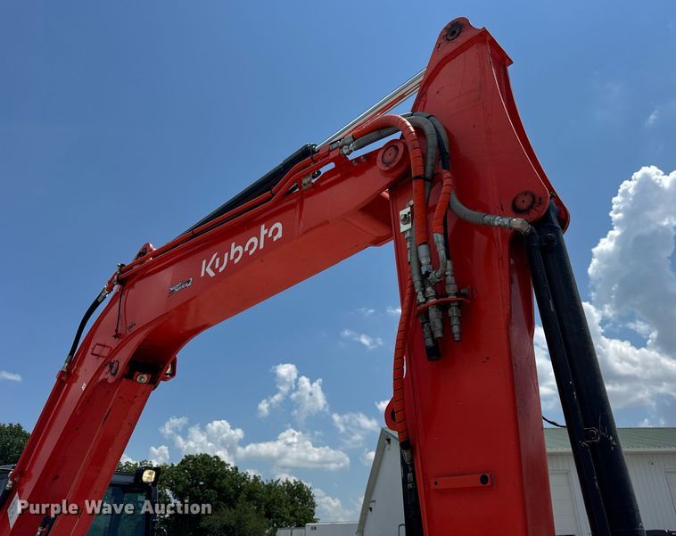 image for item EF2078 2022 Kubota KX080-4 Super Series 2 mini excavator