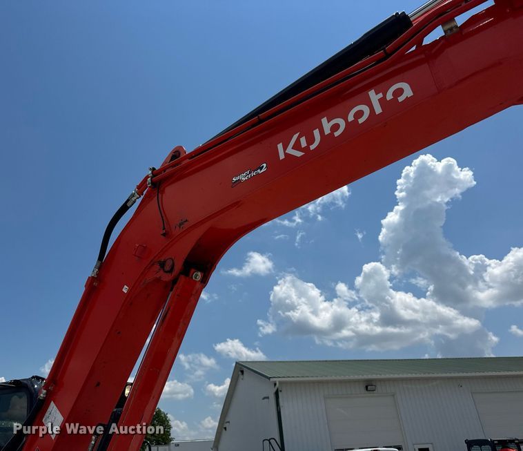 image for item EF2078 2022 Kubota KX080-4 Super Series 2 mini excavator