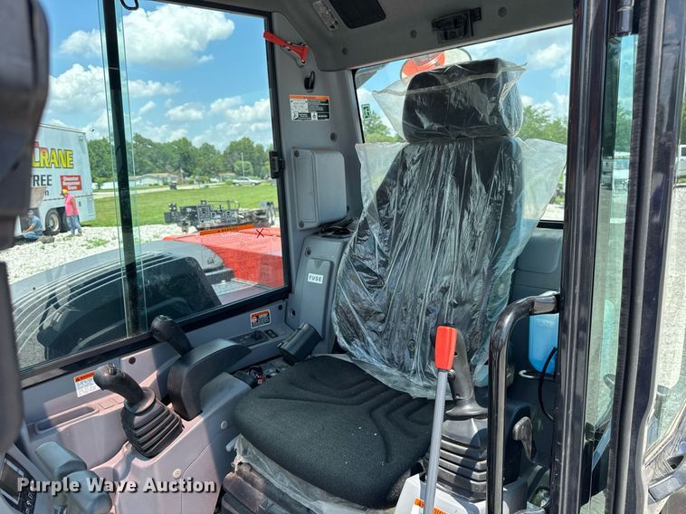 image for item EF2078 2022 Kubota KX080-4 Super Series 2 mini excavator