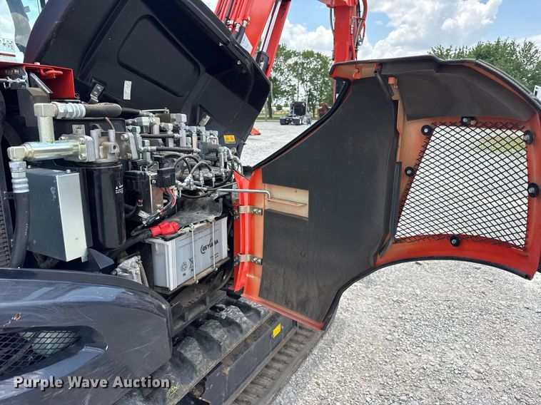 image for item EF2078 2022 Kubota KX080-4 Super Series 2 mini excavator
