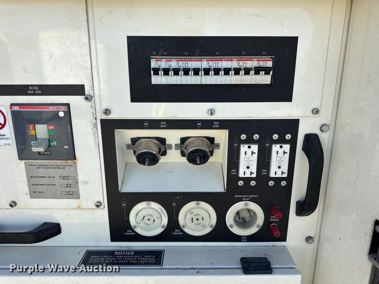 image for item EF2206 2012 Caterpillar XQ100-6 generator