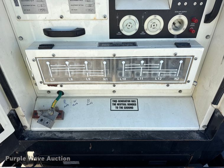 image for item EF2206 2012 Caterpillar XQ100-6 generator