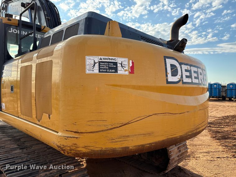 image for item EF6073 2014 John Deere 250G excavator