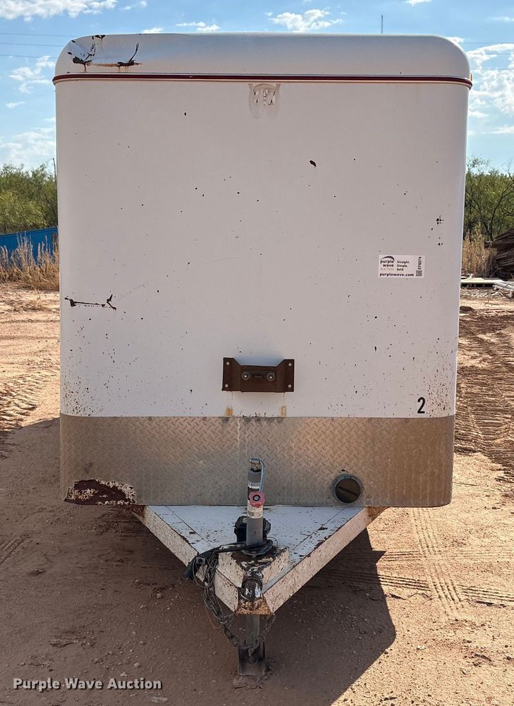 image for item EF6074 2009 W-W  enclosed cargo trailer