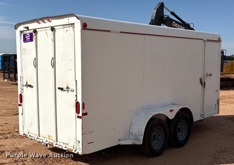 image for item EF6074 2009 W-W  enclosed cargo trailer