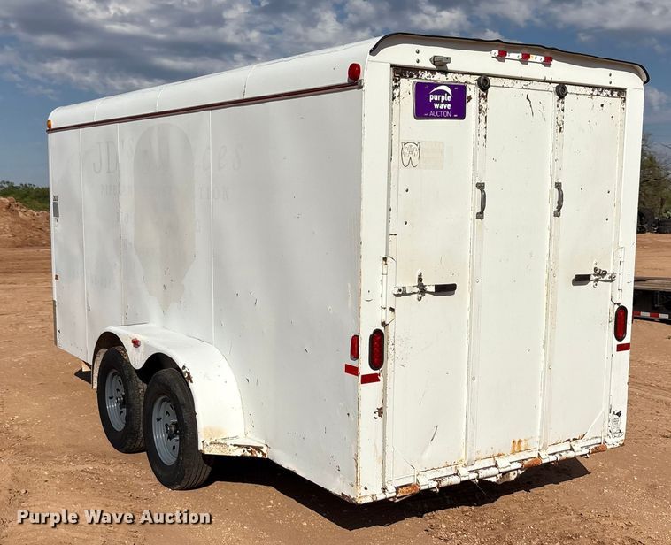 image for item EF6074 2009 W-W  enclosed cargo trailer