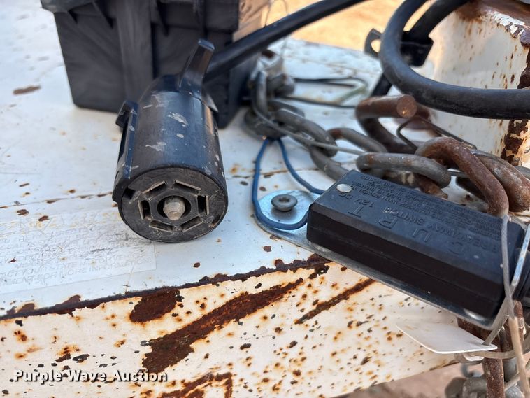 image for item EF6074 2009 W-W  enclosed cargo trailer