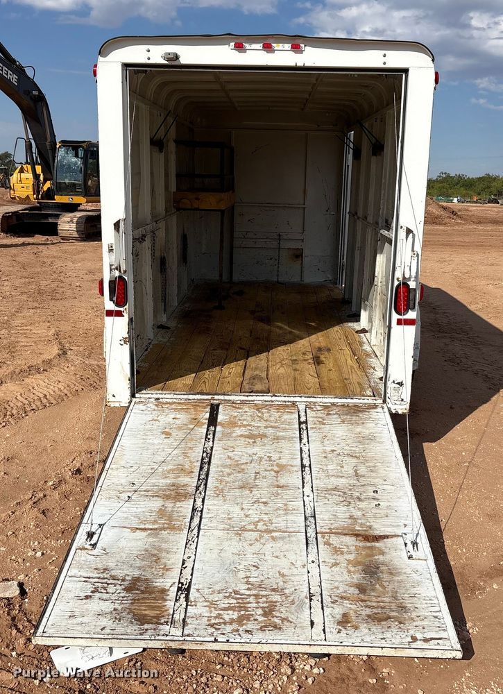 image for item EF6074 2009 W-W  enclosed cargo trailer